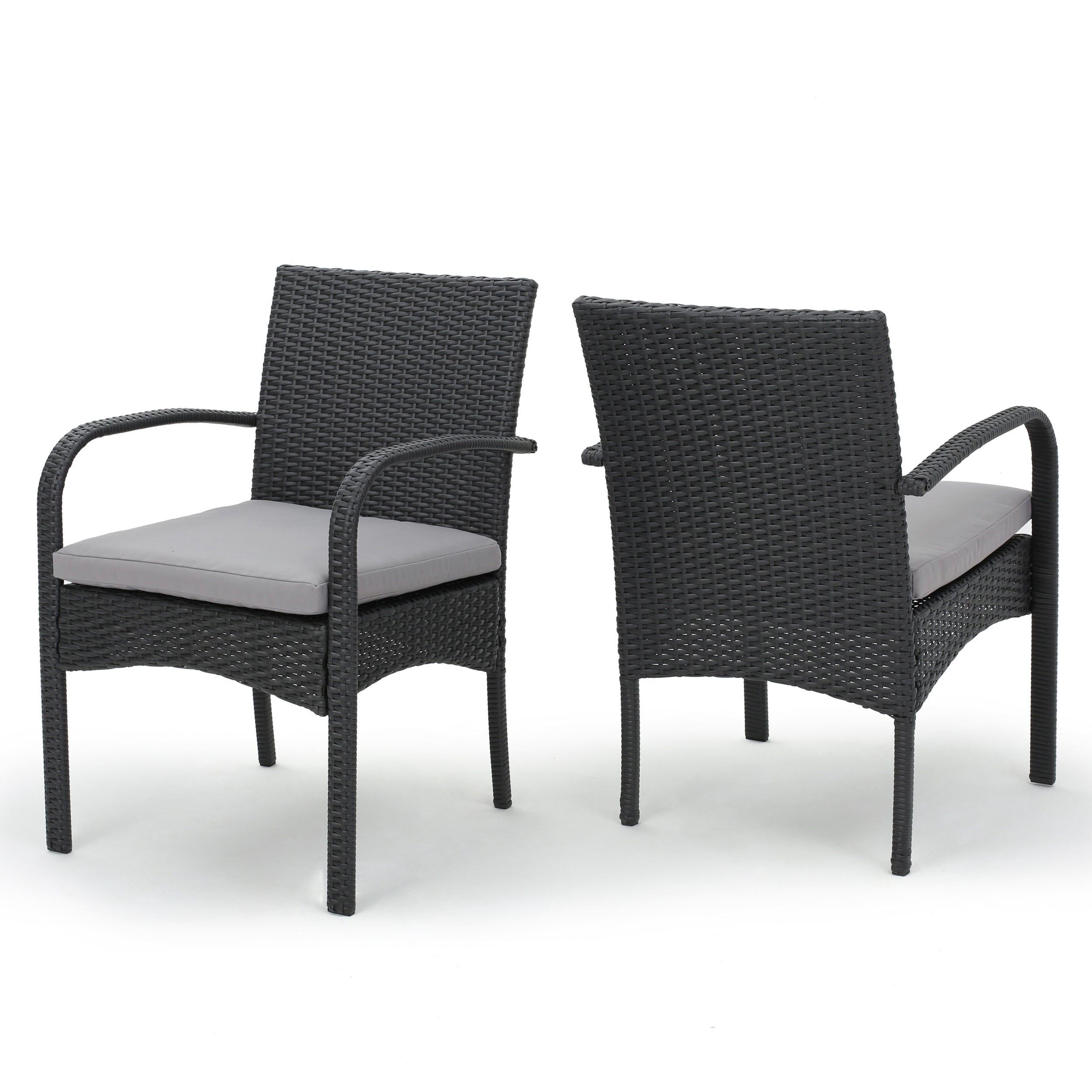 CORDOBA KD PE WICKER DINING CHAIR [SET OF 2 PCS]