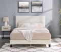 Findlay 2-Piece Bedroom Set, Plush 3D Upholstered Bed with Nightstand, Full