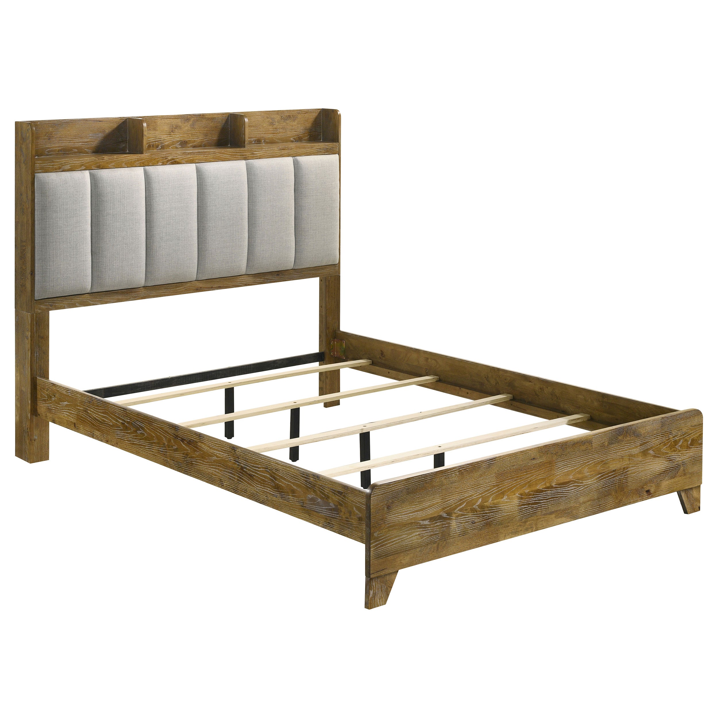 Packard Medium Oak 4-piece Bedroom Set