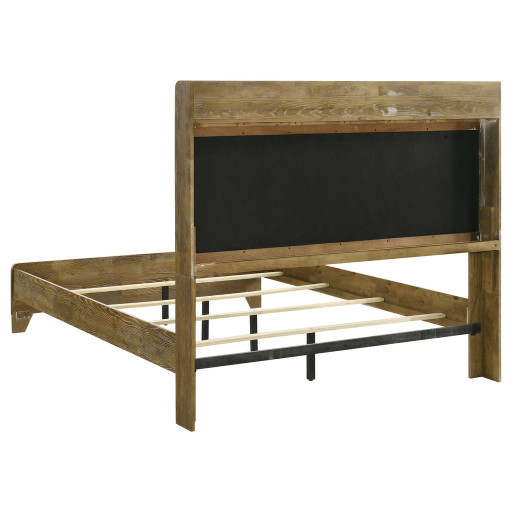 Packard Medium Oak 4-piece Bedroom Set
