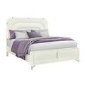 Nora Beige 5PC Queen Bedroom Set With LED