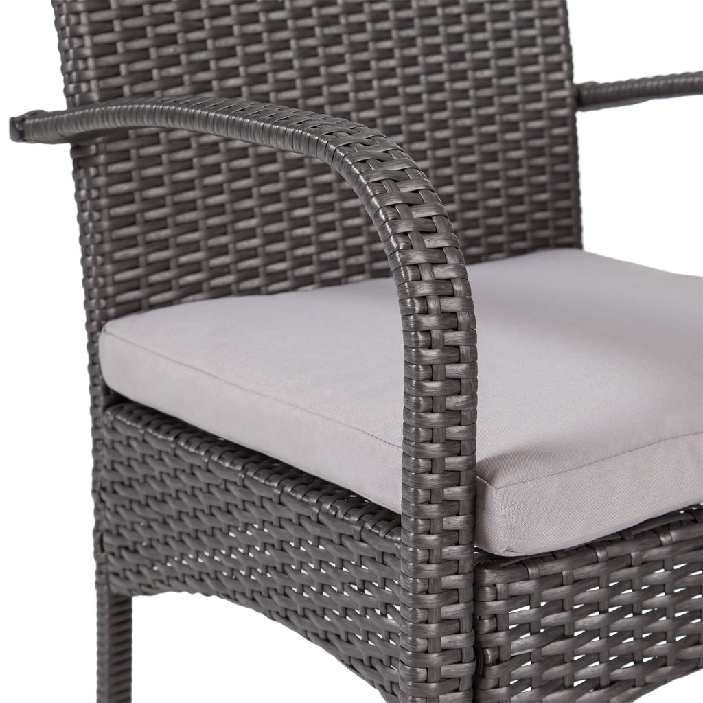 CORDOBA KD PE WICKER DINING CHAIR [SET OF 2 PCS]