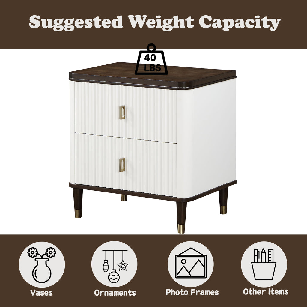 Carena 5Pcs Bedroom Set (E.King, dresser, chest, mirror, nightstand)