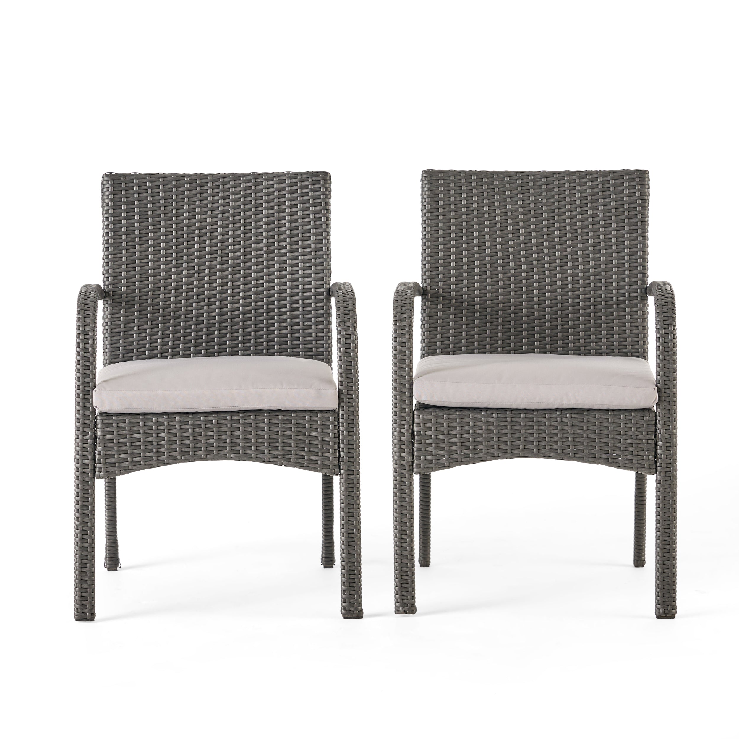 CORDOBA KD PE WICKER DINING CHAIR [SET OF 2 PCS]