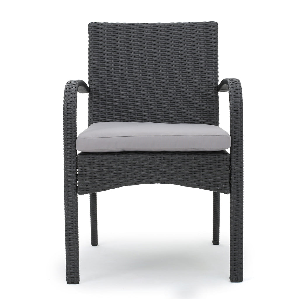 CORDOBA KD PE WICKER DINING CHAIR [SET OF 2 PCS]