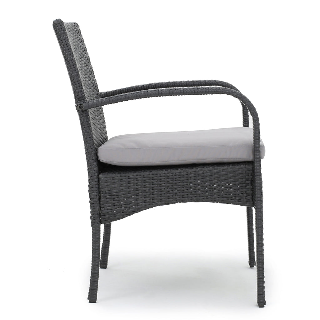 CORDOBA KD PE WICKER DINING CHAIR [SET OF 2 PCS]